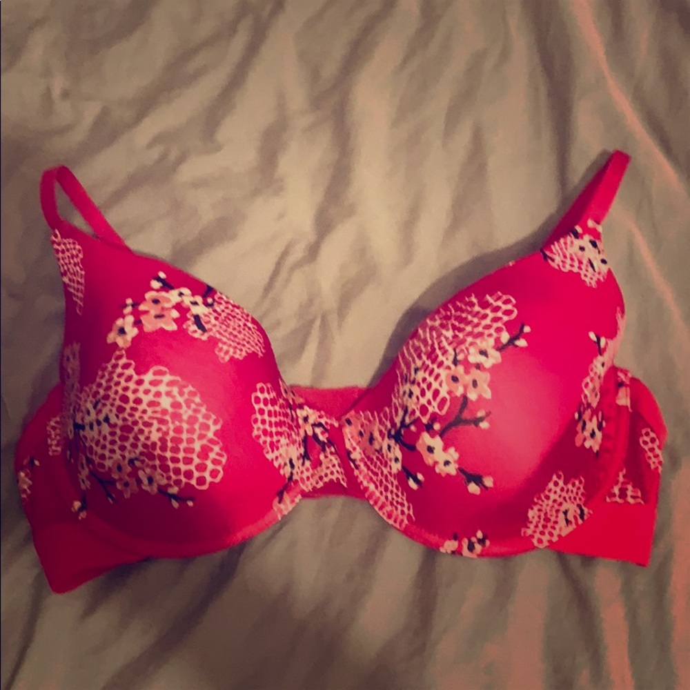 Sexy cherry blossom bra